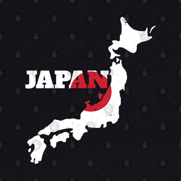 Japan map flag, Japan Falg by maro_00